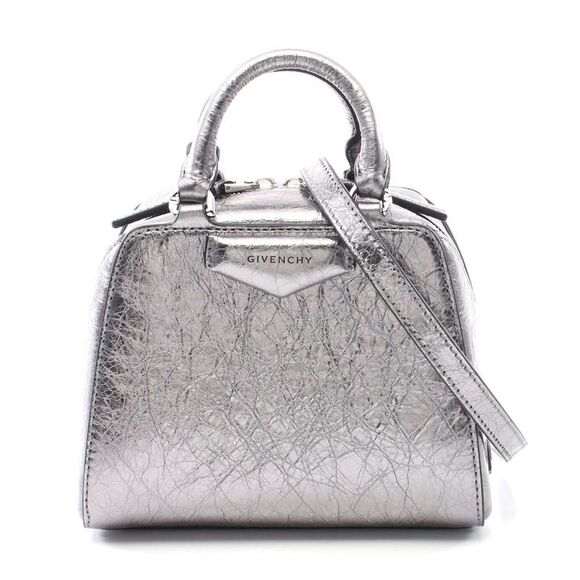 givenchy Handbags - Pre Loved givenchy Antigona Mini Satchel Women metallic | silver Handbags